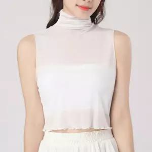 시스루 이너블라우스 목티 터틀넥 페이크카라