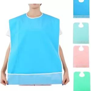 키밍 방수 노인용 간병 턱받이 앞치마 간병용품 65CM p-15BC1 오염방지 흘림방지