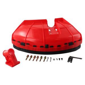 가든 트리머 가드 쉴드 브러시 커터 보호 커버 멀티 4 In1 Brushcutter 클램프 플레이트 잔디 깎는 기계 부
