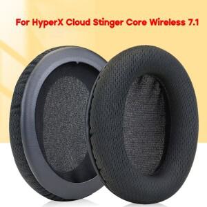 HyperX Cloud Stinger Core Wireless 7.1 헤드폰 소음 차단 이어패드용 편안한 이어 패드