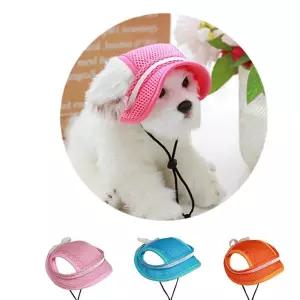 PET 강아지 모자 썬캡 썬바이저 자외선차단 산책모자 액세서리 a-WBFAB24