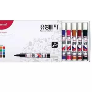모나미유성매직 12색세트2.0mm 모나미매직류 o-DA84F
