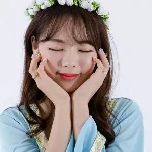 웨딩 화관 면사포 파티 웨딩촬영 브라이덜샤워 크리스마스 의상소품 할로윈 데코용품 o-97A02