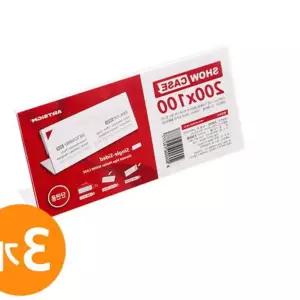 쇼케이스 단면200x100 광고 SHOW u-W8DF9DF CA 이름판