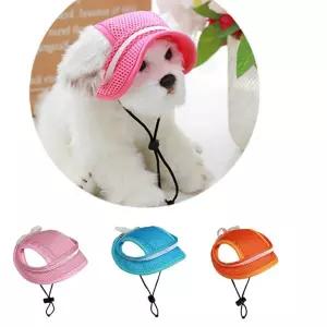 PET 강아지 모자 썬캡 썬바이저 자외선차단 산책모자 액세서리 e-WBFAB24