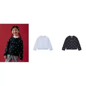 [롯데백화점]탑텐키즈 여아) 소프트 터치 가디건 (MKG4EC2403)