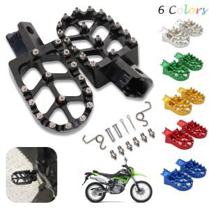 혼다 호환 CRF XR 50 70 110 M2R SDG DHZ SSR KAYO 핏 바이크용 CNC 풋페그 컬러풀한 풋레스트 모터  부품