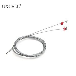 Uxcell 범용 1/2/5Pcs 1.8m 길이 메탈 클러치 라인 케이블 와이어 브레이크 가속기 바이크 오토바이 스쿠터