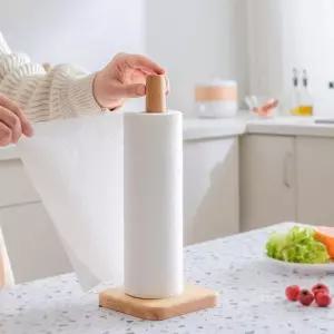 우드 키친타올 홀더 원목 거치대 DD-11674