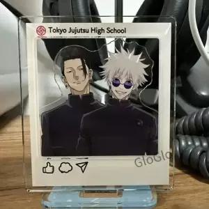 Jujutsu Kaisen Gojo Satoru Getou Suguru 아크릴 스탠드 그림 서 모델 플레이트 데스크 장식 컬렉션