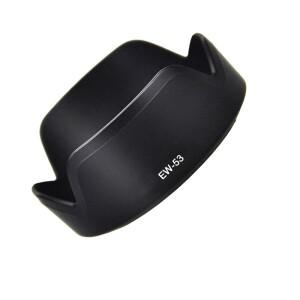 EW-53 49mm ew 53 렌즈 후드 가역 카메라 Lente 액세서리 캐논 호환 EOS M10 EF-M 15-45mm f/3.5-6.3 IS ST