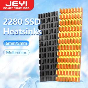 JEYI M.2 SSD 방열판 알루미늄 쿨러 열 패드 다중 버전 NVMe 라디에이터 PS5/PC/노트북 2280 먼지 종이