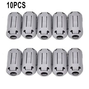 10Pcs 5mm 페라이트 코어 소음 억제 필터 링 케이블 클램프 RFI 컴퓨터 하드 디스크 오디오 장비 복사기