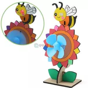 (SA) 윙윙 꿀벌 LED 풍력 발전기 (1인용 포장)