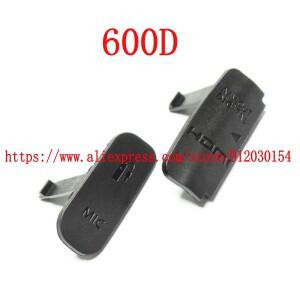 캐논 호환 EOS 600D 반란군 T3i 키스 X5 카메라 고  USB/HDMI 호환 DC IN/VIDEO OUT 고무 도어 바닥 커버