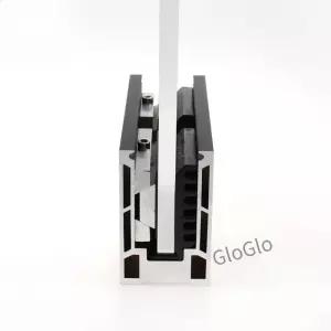 가구 하드웨어 액세서리 부속품 발코니 난간 핸드레일 알루미늄 유리 U 채널 베이스 벽걸이 프레임