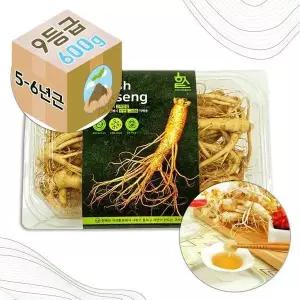 [하프클럽/기타]JSF 고려 생 인삼 수삼 4-6년근 9호 요리용 600g