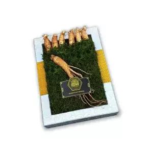 [하프클럽/기타]고려 수삼 7뿌리 선물용 1호 금색보자기