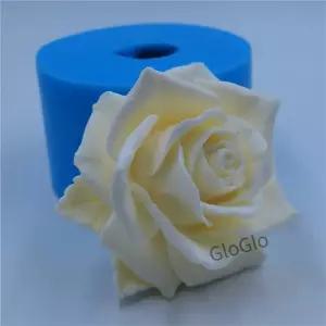 GreatMold 3D 예쁜 꽃 장미 실리콘 금형 꽃다발 비누 에폭시 수지 점토 초콜릿 향기로운 양초