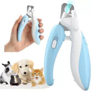라이트 기능이 있는 조명 고양이·개 애완동물 발톱깎이 또는 블러드리니티 안전한 개·고양이·토끼용