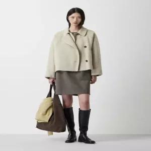 라마 블렌디드 숏 코트 Z254MSG501