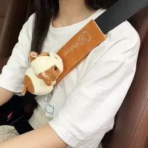 오너클랜 자동차안전벨트커버 인형 쿠션 차량용품 자동차안전벨트커버