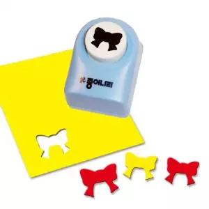 [하프클럽/알티피아]종이나라 모양 펀치 세트 소형 1.8cm (리본모양)