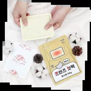 파스형핫팩 온열요법 통증완화 응급처치 휴대용 찜질팩 발열기능 생리통어린이용