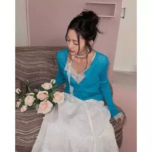 [모어렌] 루킷 시스루 썸머 가디건