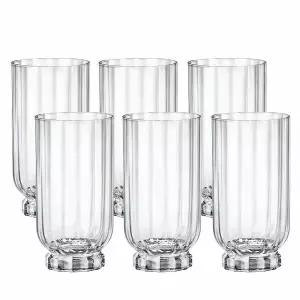 서울리빙 보르미올리 글라스 유리컵 플로리안 베버리지 430ml 6