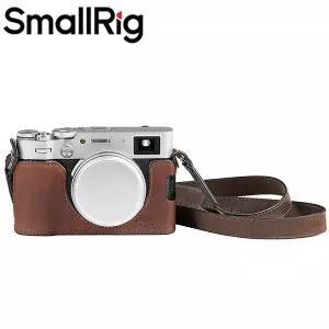스몰리그 SmallRig SR4699 후지필름X100VI용 가죽 하프케이스키트 브라운