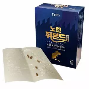 노런 쥐본드 스페셜 20매 접착제 글루 밀 봉제 공지 바인더 강력 소재 수리 용품 공예