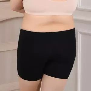 프린토리 면스판 데일리 빅사이즈 5부 속바지 SW2201-0175