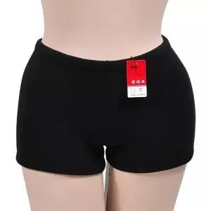 프린토리 부드럽고 따뜻한 보온성 2부 융기모 속바지 SW2110-0286