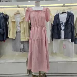 스퀘어넥 허리스트링원피스 OC5OPT2CICIC