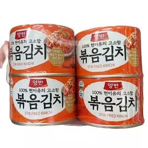 동원양반캔볶음김치160Gx4 a20991