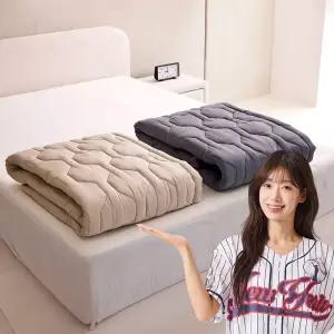한일의료기 EMF 인증 우수한 탄소매트 원적외선 99.5% 항균 35단계 온도조절 워셔블 전기요 카본매트 (슈퍼싱글/퀸더블) 2 Color