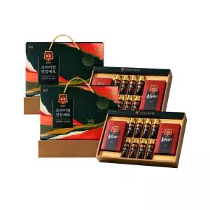장쾌삼 프리미엄 건강세트 (산삼배양근 50ml x 8병 + 홍삼력 70ml x 10포)2개
