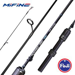 MIFINE 나노 지그 스피닝로드 초경량 낚싯대 0.5-2g 1.68m/1.83m 배스 송어 바닷물 민물 용  액션