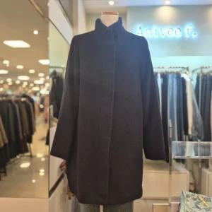 [아니베에프]알파카 혼방 울 하프 코트 A3AWCT906