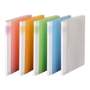 PP 인덱스클리어화일 20매 A4 핑크 접착식 F529-75