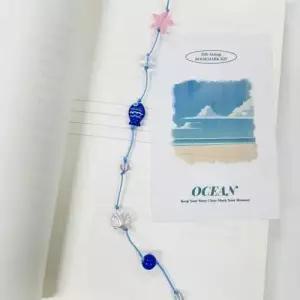 바다 물고기 비즈 책갈피 만들기 끈갈피 DIY 키트