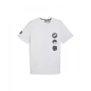 푸마 BMW MMS 개러지 크루 그래픽 반소매 티셔츠 실버미스트 / 625575 07