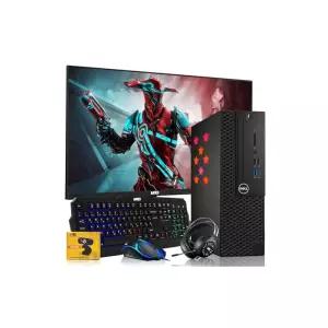 Dell 리퍼제품 Desktop PC 게임 번들 - Core i5 16GB RAM 1TB SSD 24인치 모니터 GT 730 AI 강화 코필로트