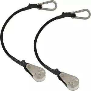 TACO Marine COK-0020-2 풀리 포함 쇼크 코드 - 12인치 흑색 표준