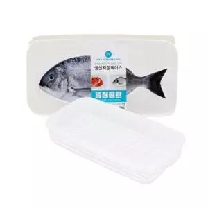 생선저장케이스 투명케이스 김밥재료 고기보관 채반통