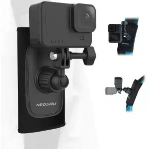 DJI 오즈모 포켓 4 3 백팩 스트랩 마운트 확장 케이지 어댑터 브래킷