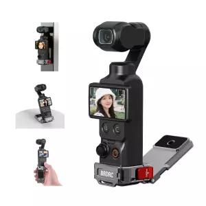 DJI 오즈모 포켓 4 호환 마그네틱 마 0도 조절 알루미늄 케이지 데스크 홀더