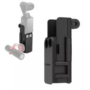 CAPART DJI 오즈모 포켓 3 확장 어 캠 마운트 삼각대 백팩 바이크 마이크 홀더
