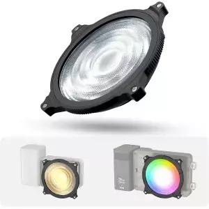 ZHIYUN 미니 렌즈 리플렉터 ZY 마운트 조절 가능한 라이트 모디파이어 5배 부스트 X100RGB X100Bi-컬러